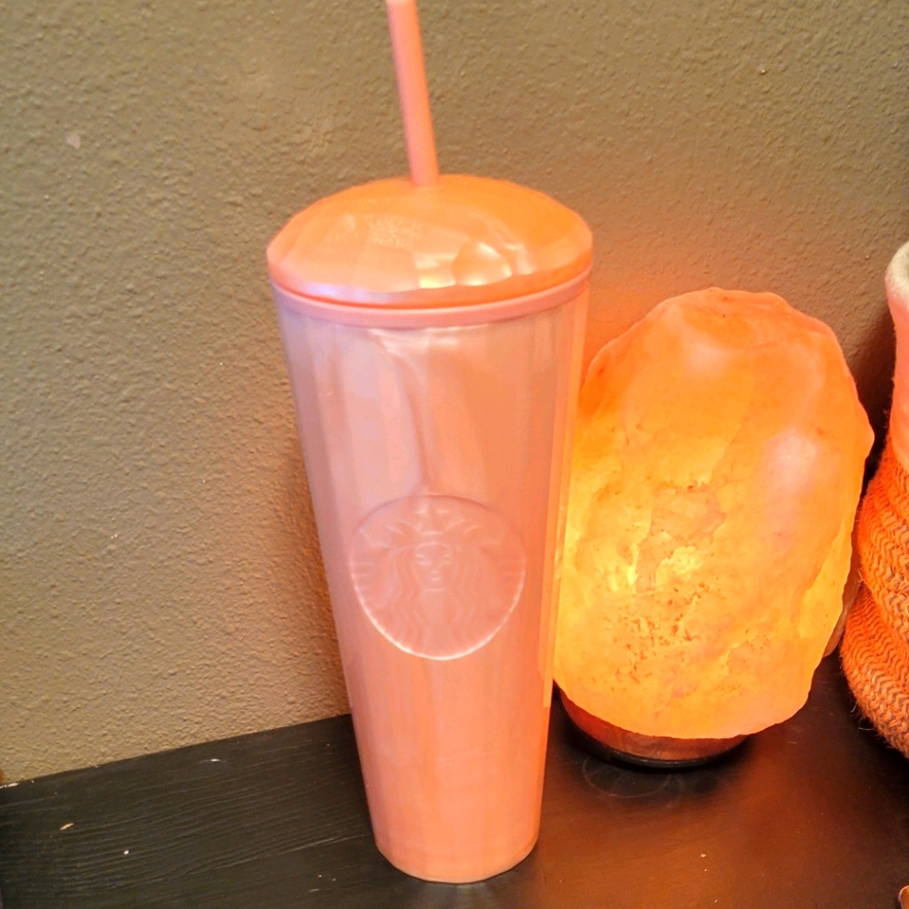 Starbucks pink pearl dome cup